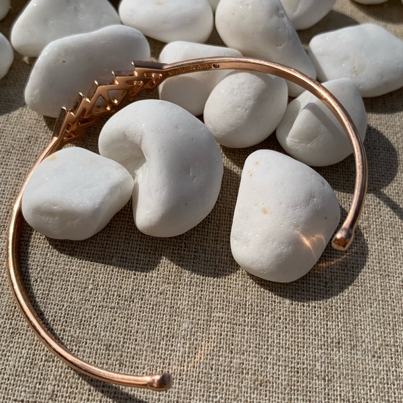 Stella & Dot Pave Triangle Cuff bracelet - Picture 4 of 6